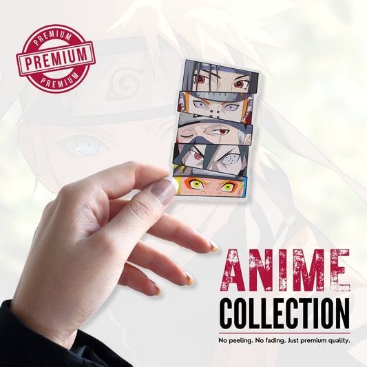 Naruto Sticker for Laptop, Bike, Helmet & Water Bottle | Premium Vinyl Sticker