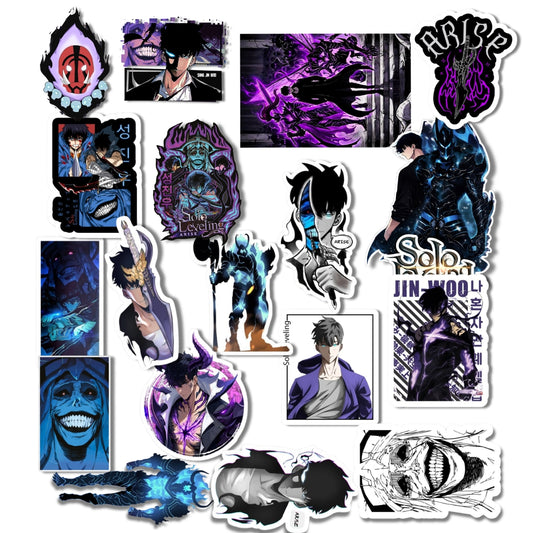 Solo Leveling Premium Waterproof Vinyl Sticker Pack | Anime Stickers
