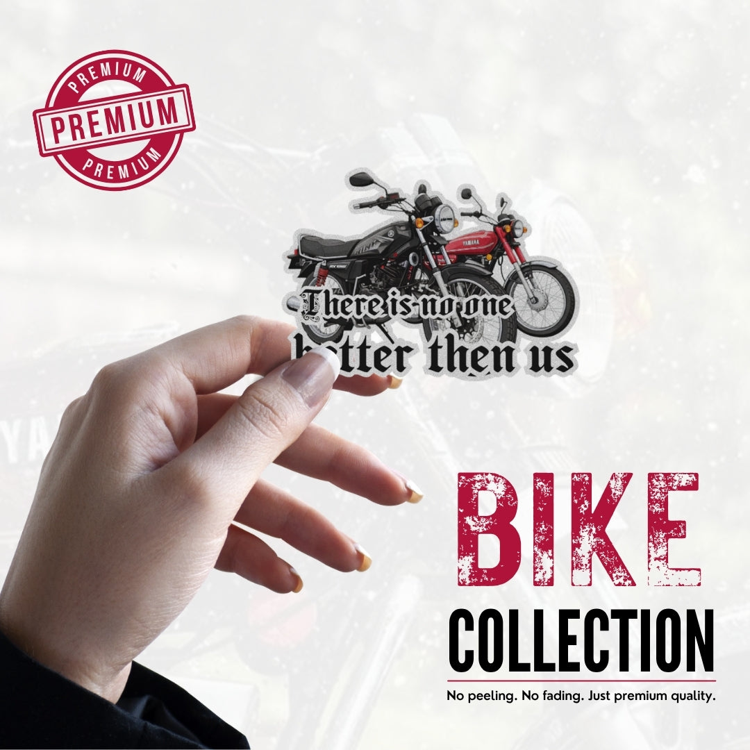 Yamaha RX100 Premium Waterproof Vinyl Sticker | RX Bike Sticker